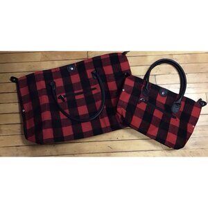 Women Travel Duffle Bag Luggage Tote Bags Weekend Overnight Shoulder Handle Bag